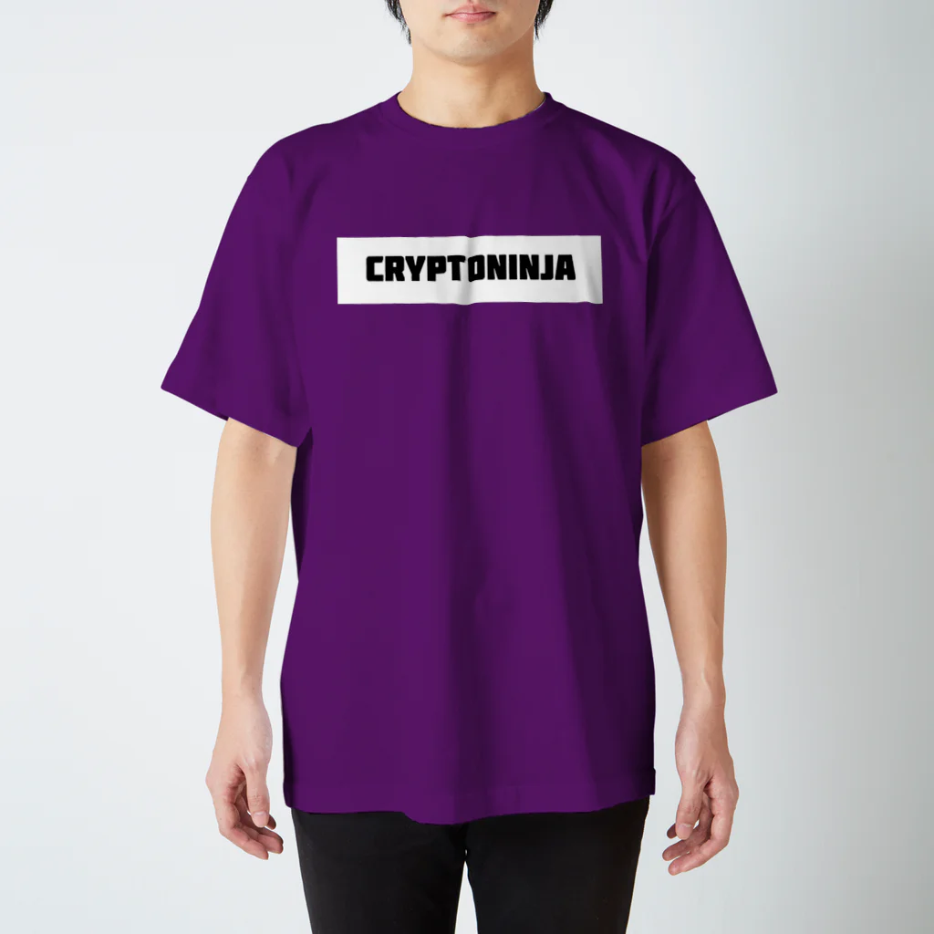 CHIKUSHOのCryptoNinja ロゴ入りTシャツ スタンダードTシャツ