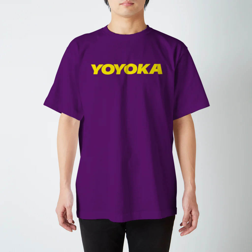 YOYOKAのYOYOKA LOGO Tシャツ 黄色LOGO Regular Fit T-Shirt