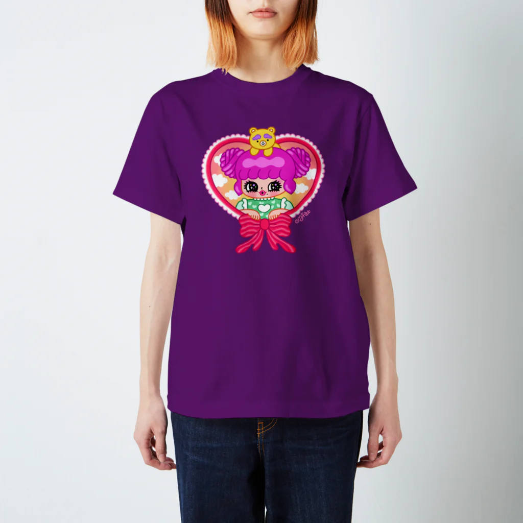 ミジワールドSUZURIショップのプエちゃんとソビくん スタンダードTシャツ