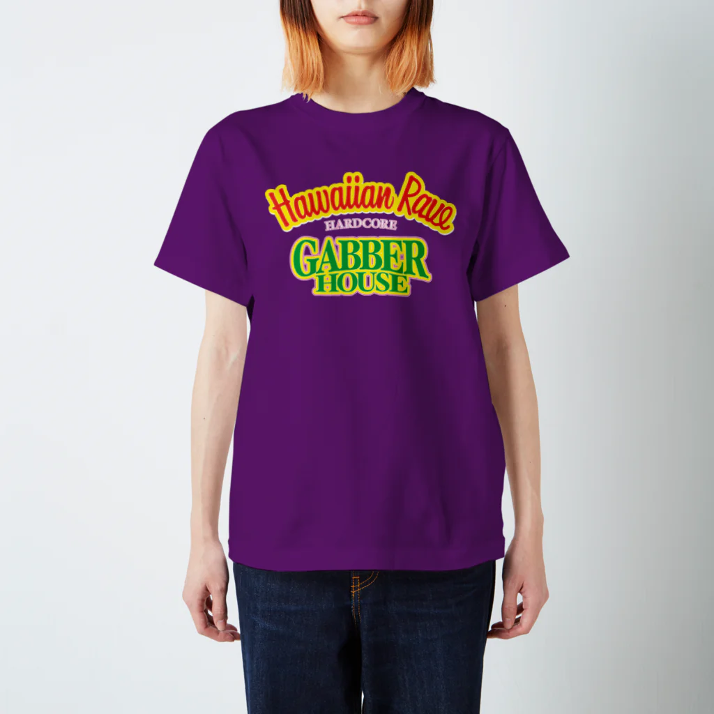 Souvenir HawaiiのHAWAIIAN RAVE GABBER HOUSE Regular Fit T-Shirt