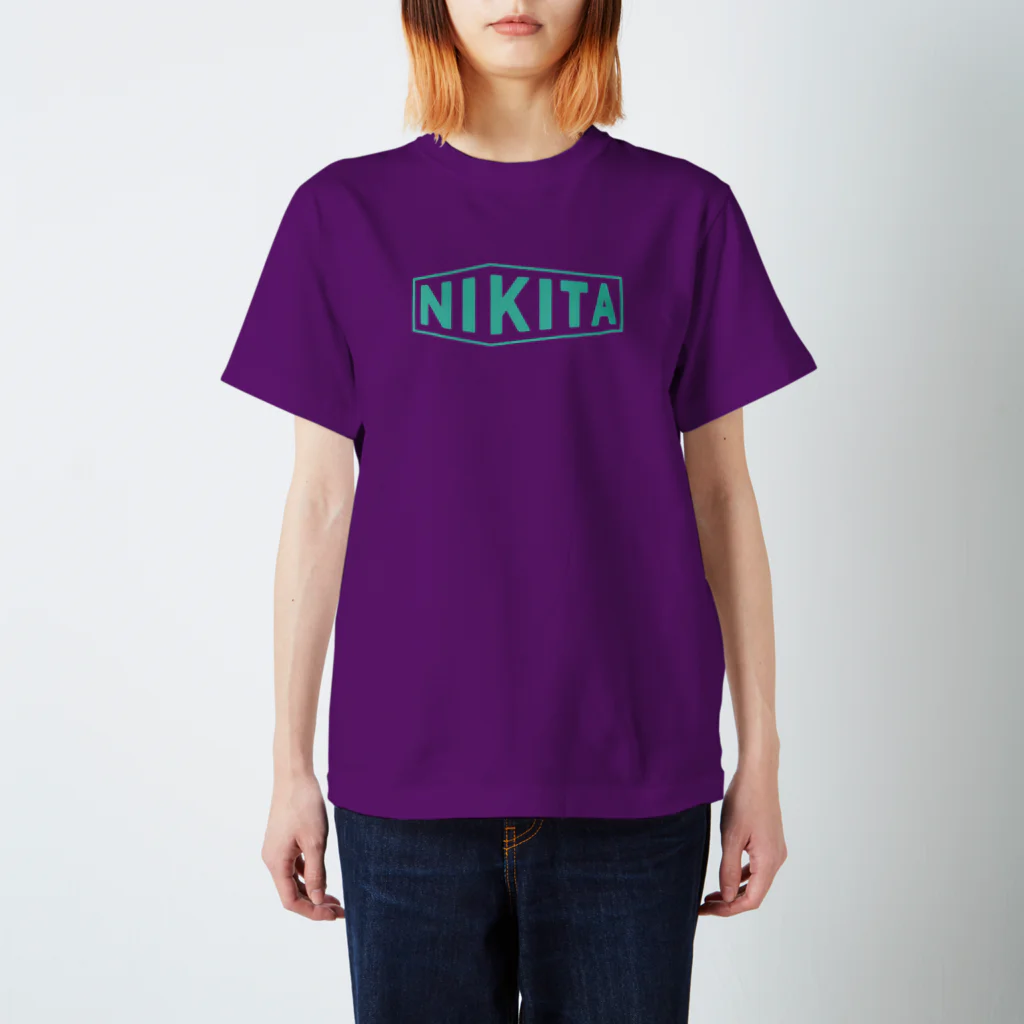 コアラのニキータのNIKITAロゴ グリーン Regular Fit T-Shirt