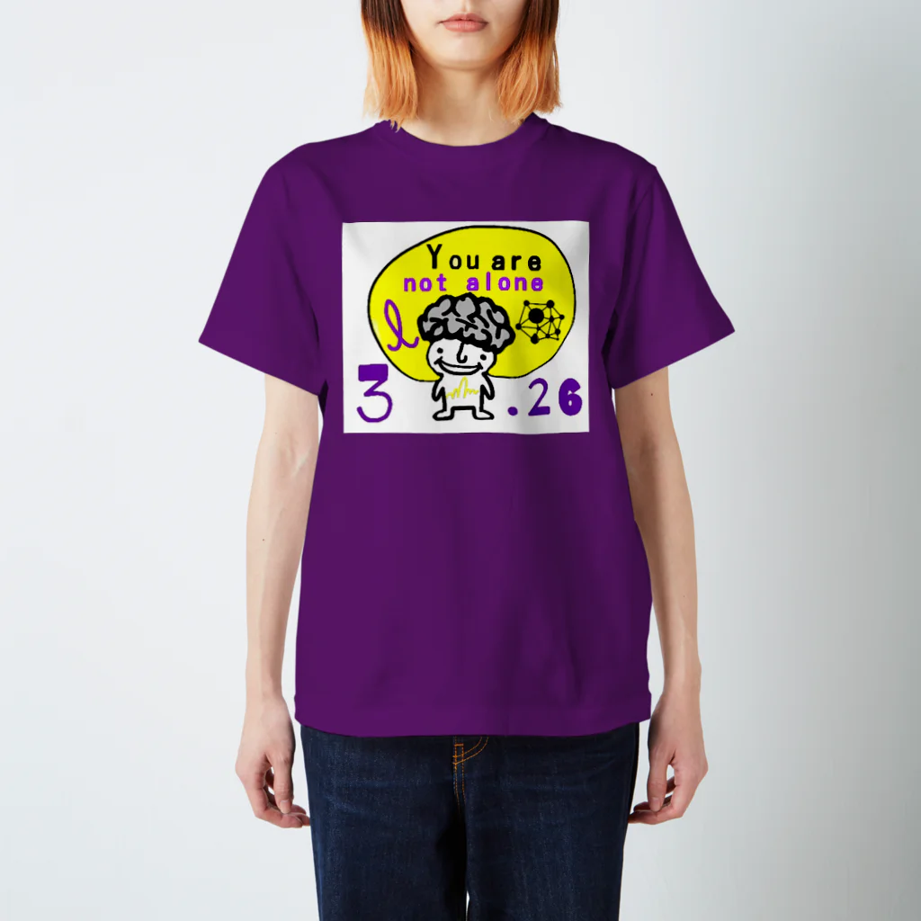 NPO法人 Purple Codeの【数量限定特価】パープルデー記念特価 スタンダードTシャツ