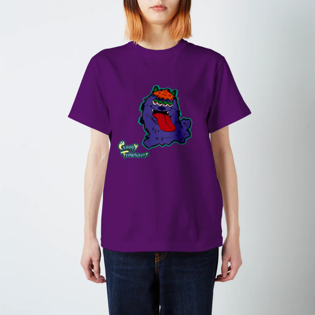 Creepy Treasures!のCrazy Monster! Fluid Regular Fit T-Shirt