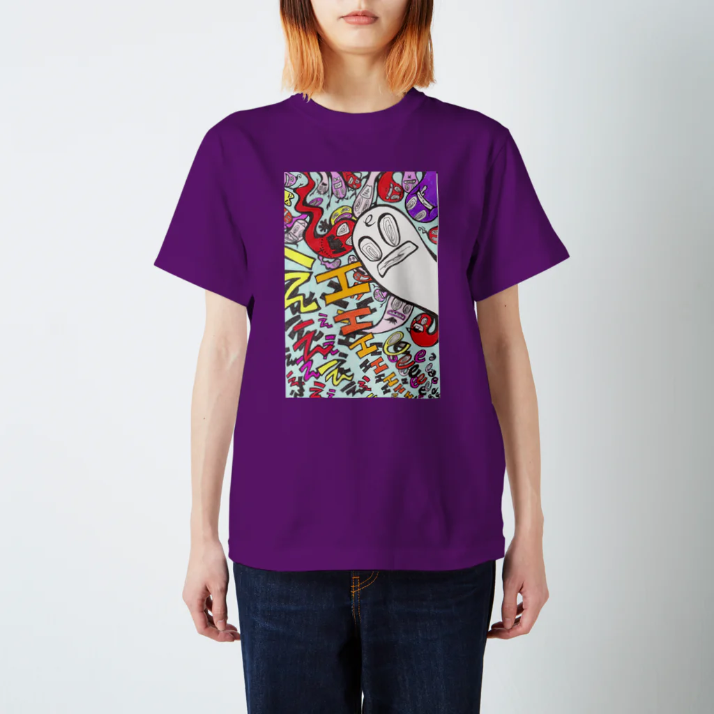 OMENYAのぶったまげおばけ Regular Fit T-Shirt