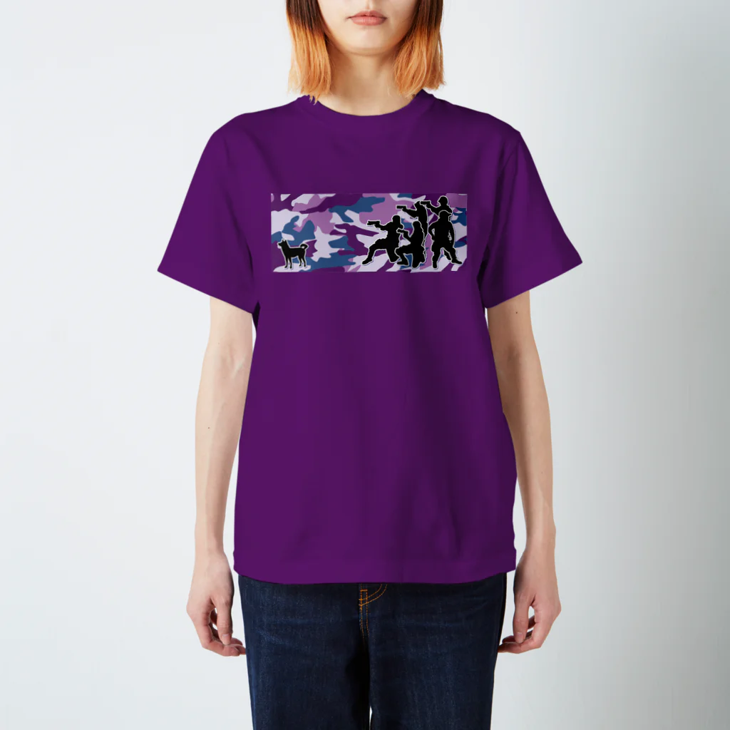 hiro-slabのサバゲ（迷彩B） Regular Fit T-Shirt