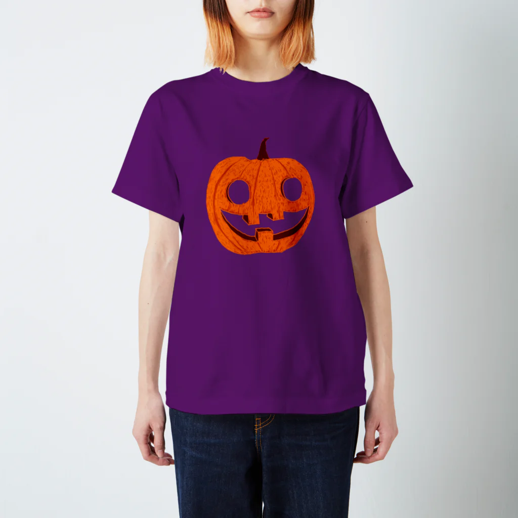 NIKORASU GOのハロウィンデザイン「カボチャ」 Regular Fit T-Shirt