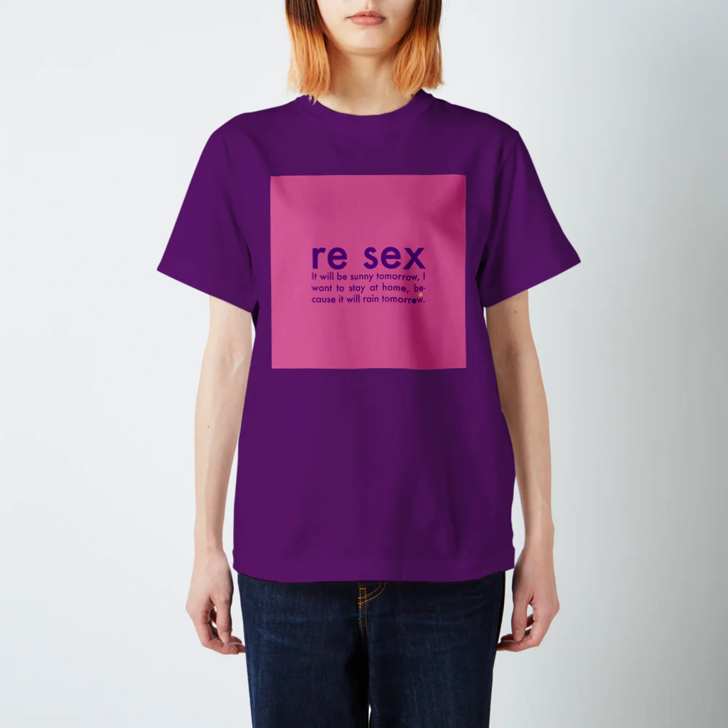 UNKNOWTWINTWINのunknowntwintwin / RE SEX VER02 スタンダードTシャツ