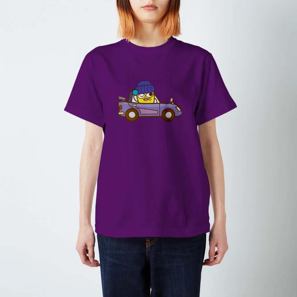 コメビツくんのハエヌキくんのオールドスポーツカー スタンダードTシャツ