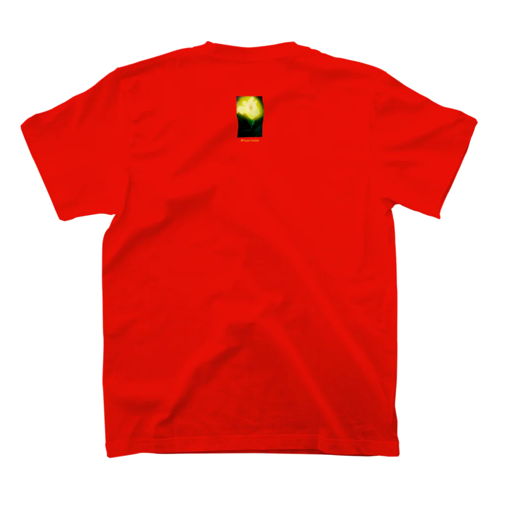 Donate the Taste by Yuui Vision のOpening Hours (Yellow) スタンダードTシャツの裏面