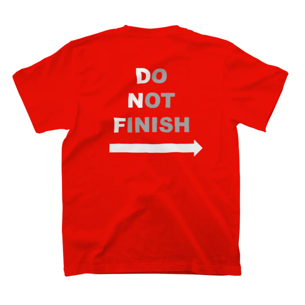 DO NOT FINISHのDO NOT FINISH Regular Fit T-Shirtの裏面