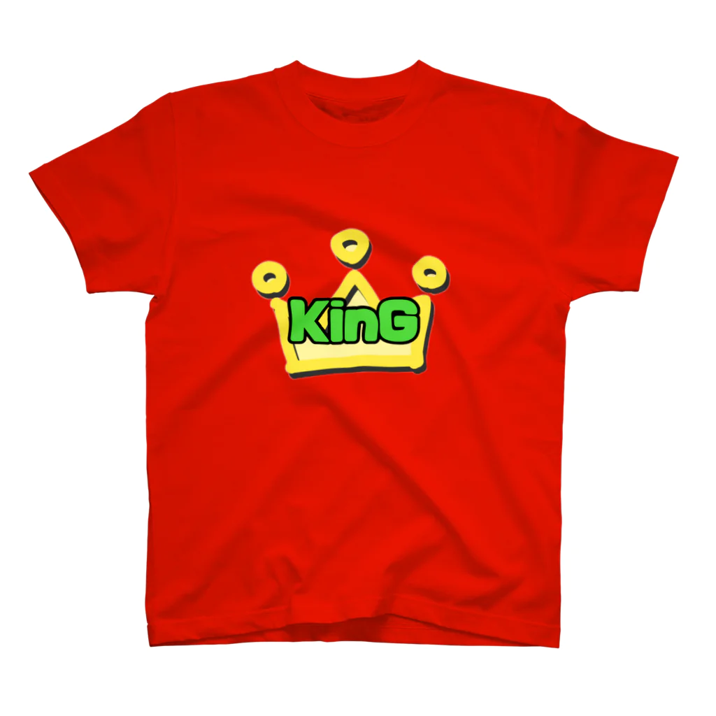 KinGのKinG KinGの王冠シリーズ スタンダードTシャツ