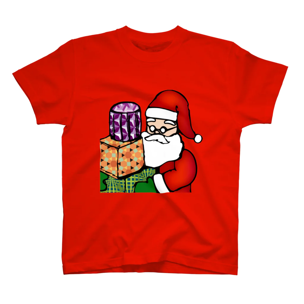 Logic RockStar のLogic RockStar ICON  Santa スタンダードTシャツ