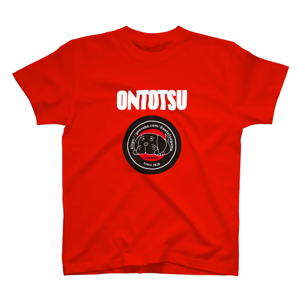 OntotsuYamaのNoddyTシャツ　赤 スタンダードTシャツ