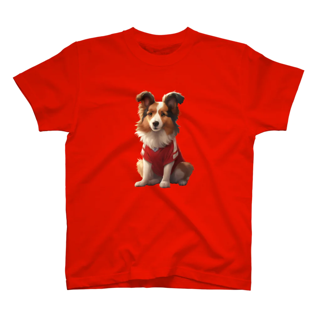 Sheltie Chic Creationsのシェルティ４１ Regular Fit T-Shirt