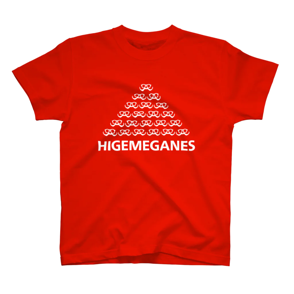 HIGEMEGANESのヒゲメガネズ スタンダードTシャツ