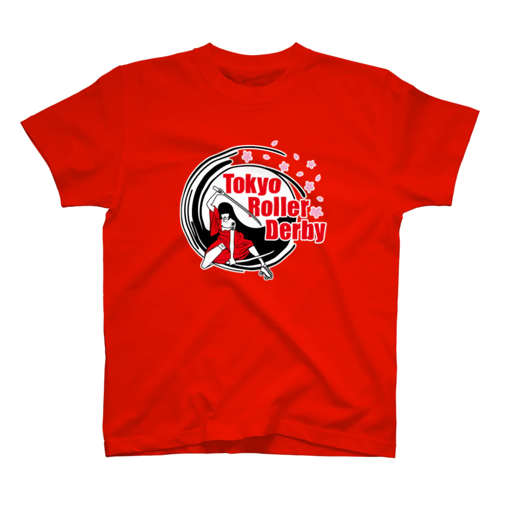 東京ローラーダービーのTRDロゴ Regular Fit T-Shirt