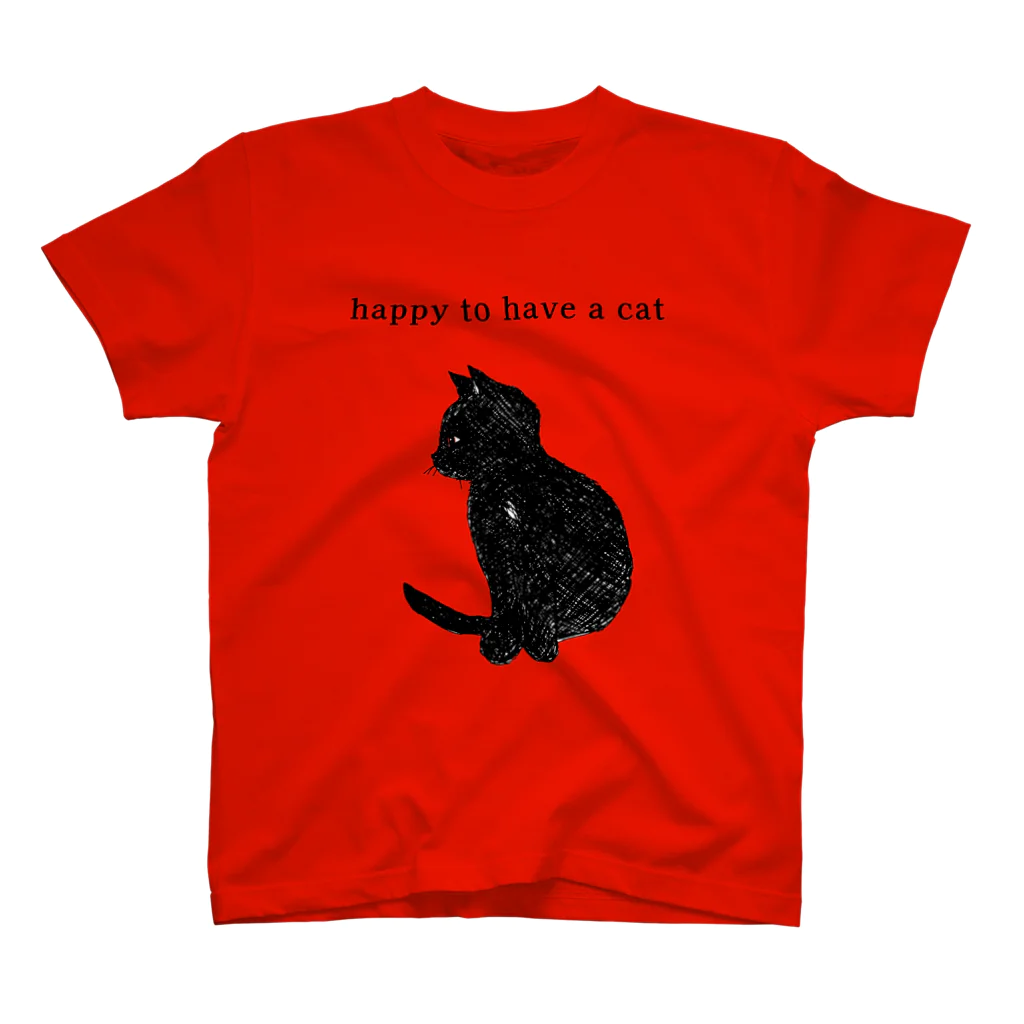 AruneMica35のhappy to have a cat Regular Fit T-Shirt