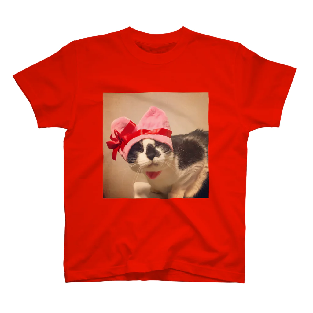 maikoのハートな猫 スタンダードTシャツ