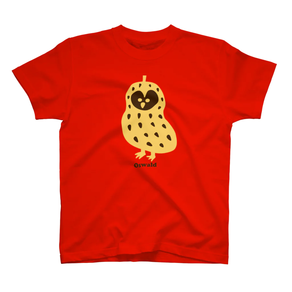 Takechan shopの【THE THREE OWL PEANUTS】Oswald スタンダードTシャツ