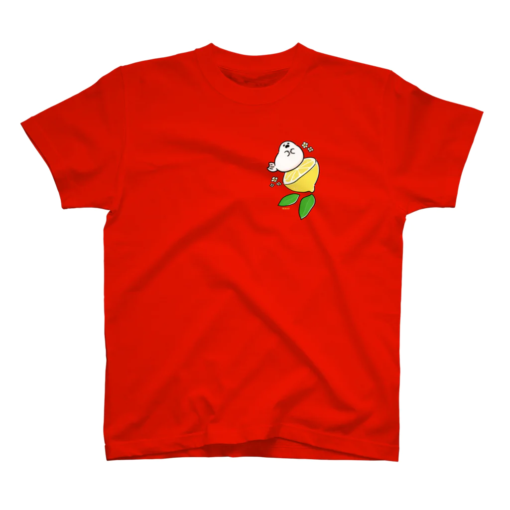 恋するシロクマ公式のTシャツ（レモン） Regular Fit T-Shirt
