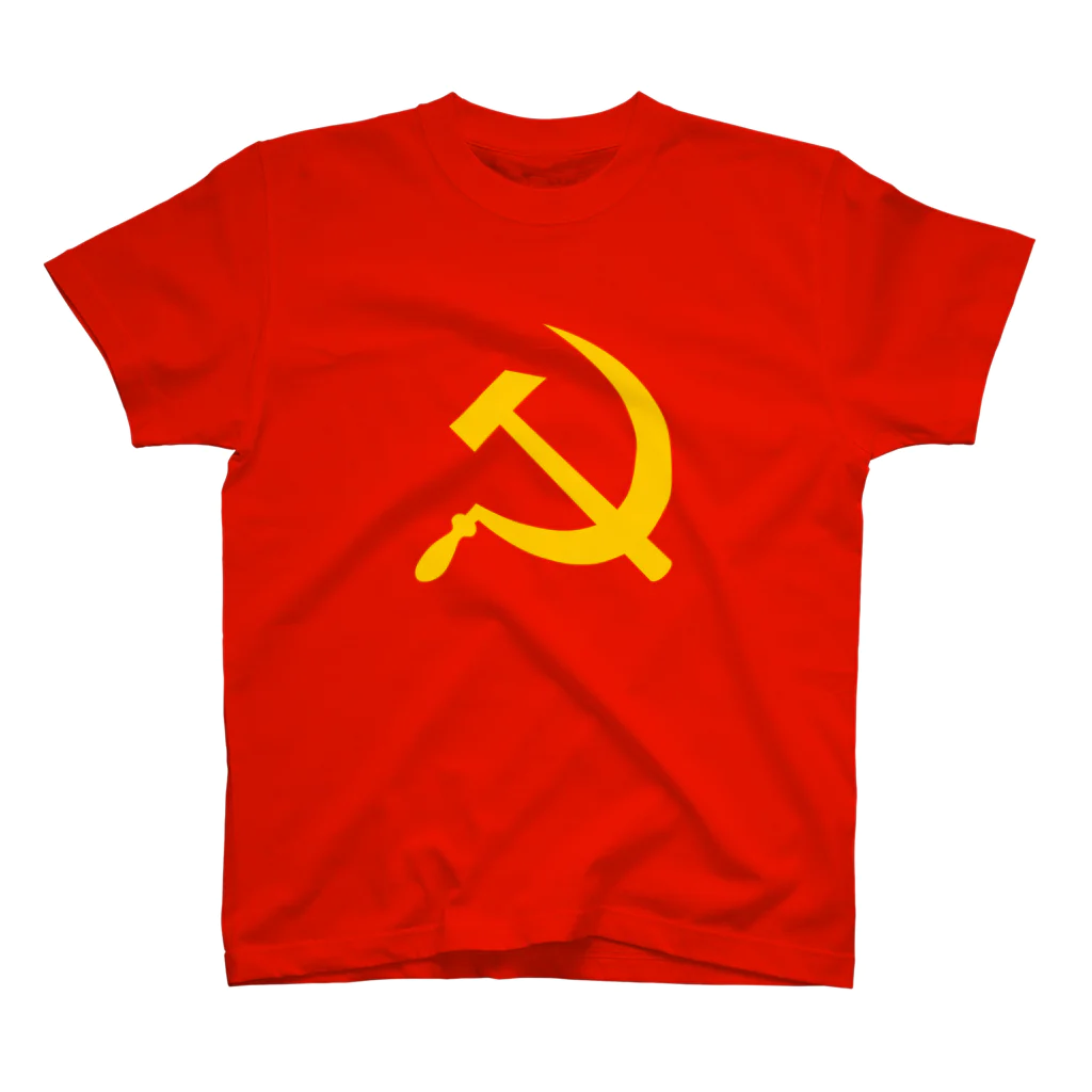 AURA_HYSTERICAのHammer_and_sickle スタンダードTシャツ