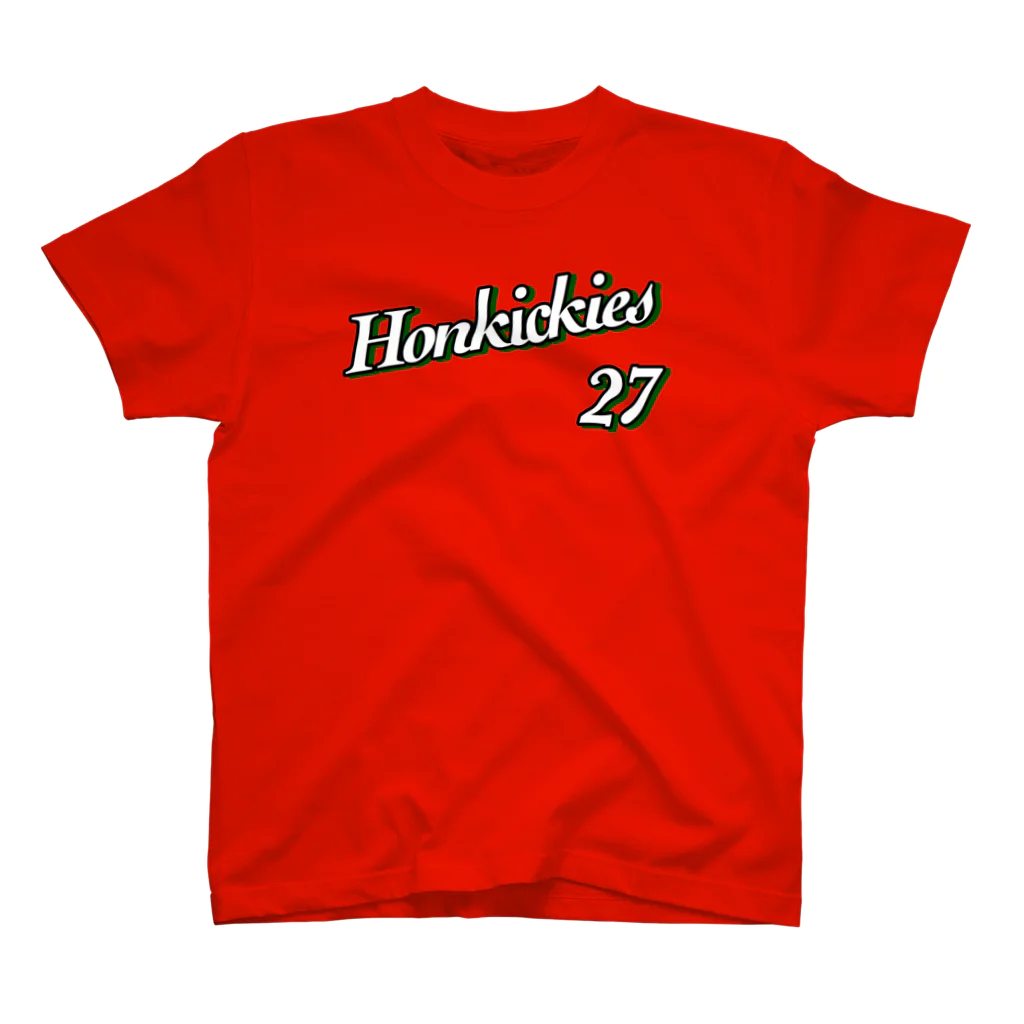 上方ホンキッキーズのバッテリィズ 寺家 Tシャツ #27 スタンダードTシャツ