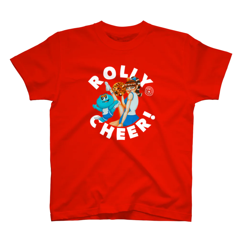 Rolly’s T-shirtsのRolly is a cheerleader! スタンダードTシャツ