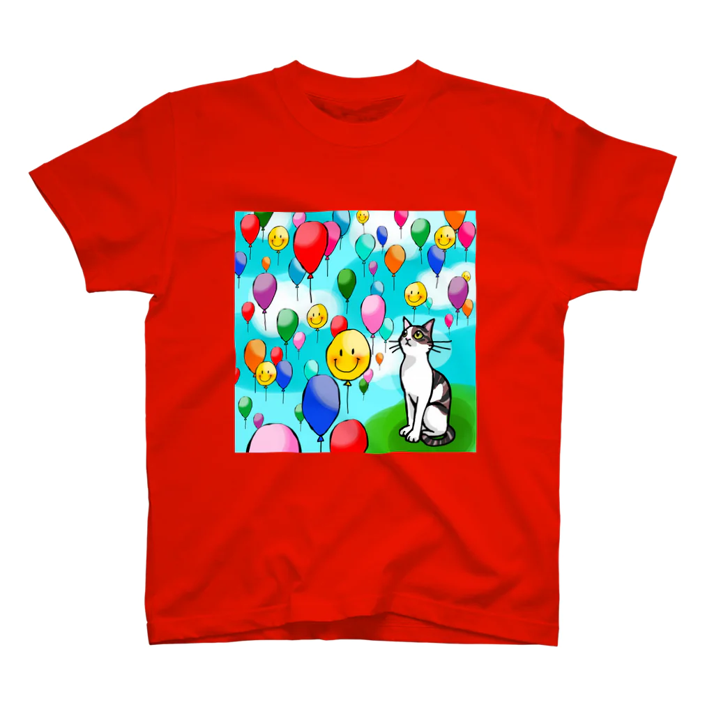 analogqueenのDreaming balloons スタンダードTシャツ