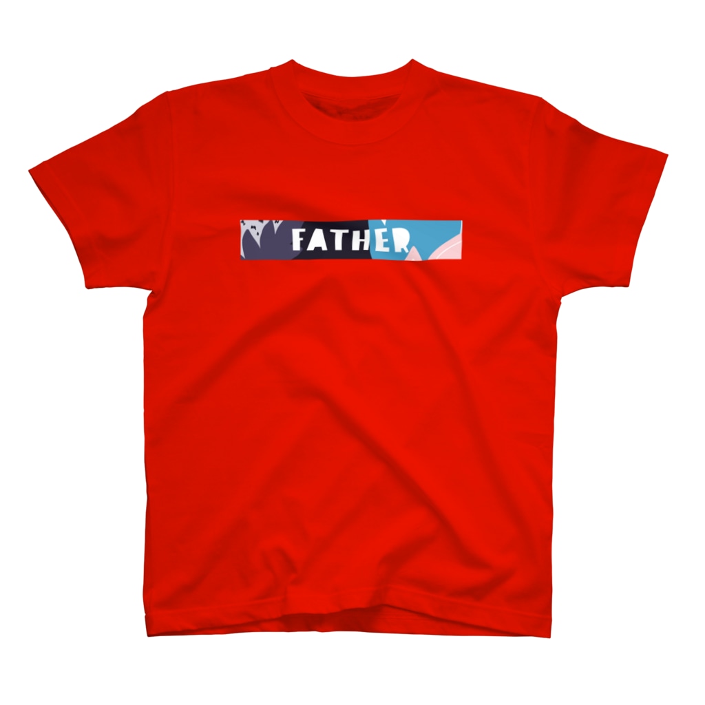 Discover Family メンズ レディース Tシャツ FATHER 家族 両親 息子 娘