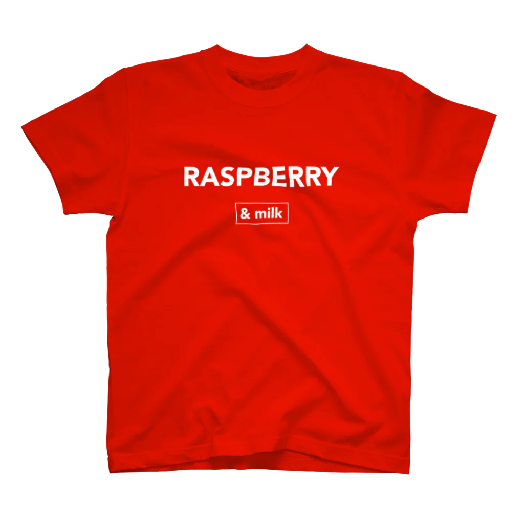 & milkのRASPBERRY  スタンダードTシャツ