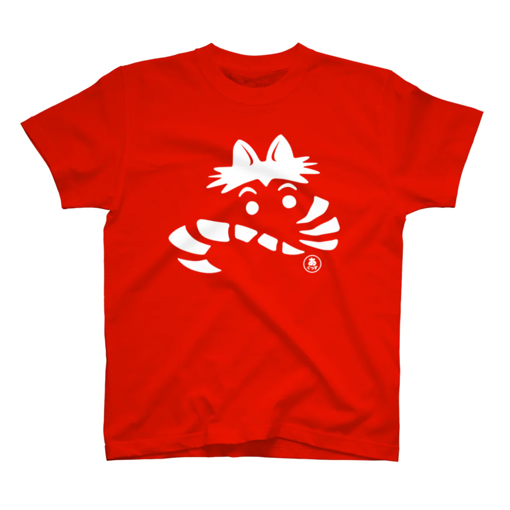 TSUMch aki.のあきにゃん T-shit_RED スタンダードTシャツ