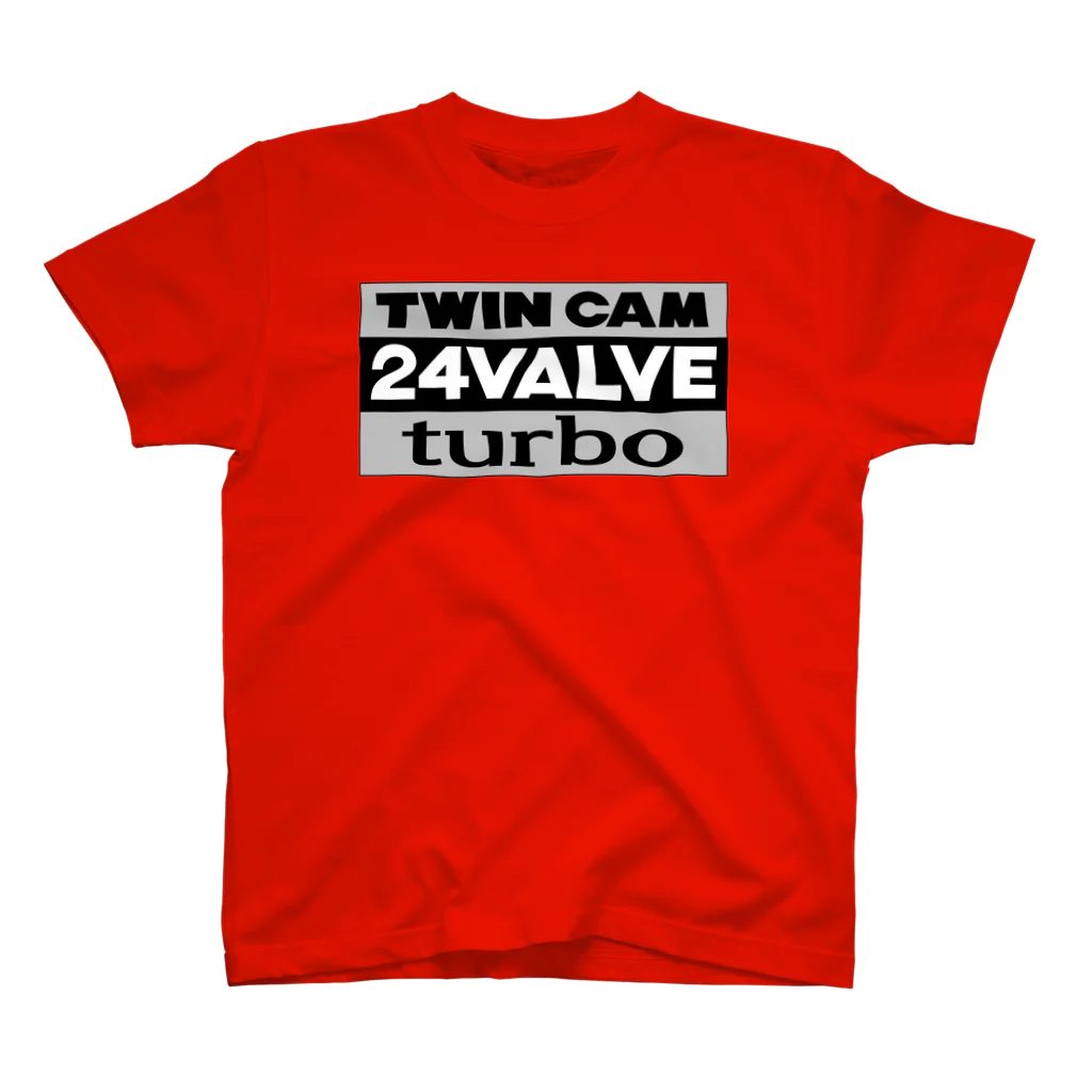 Miyanomae ManufacturingのTWINCAM 24VALVE TURBO スタンダードTシャツ