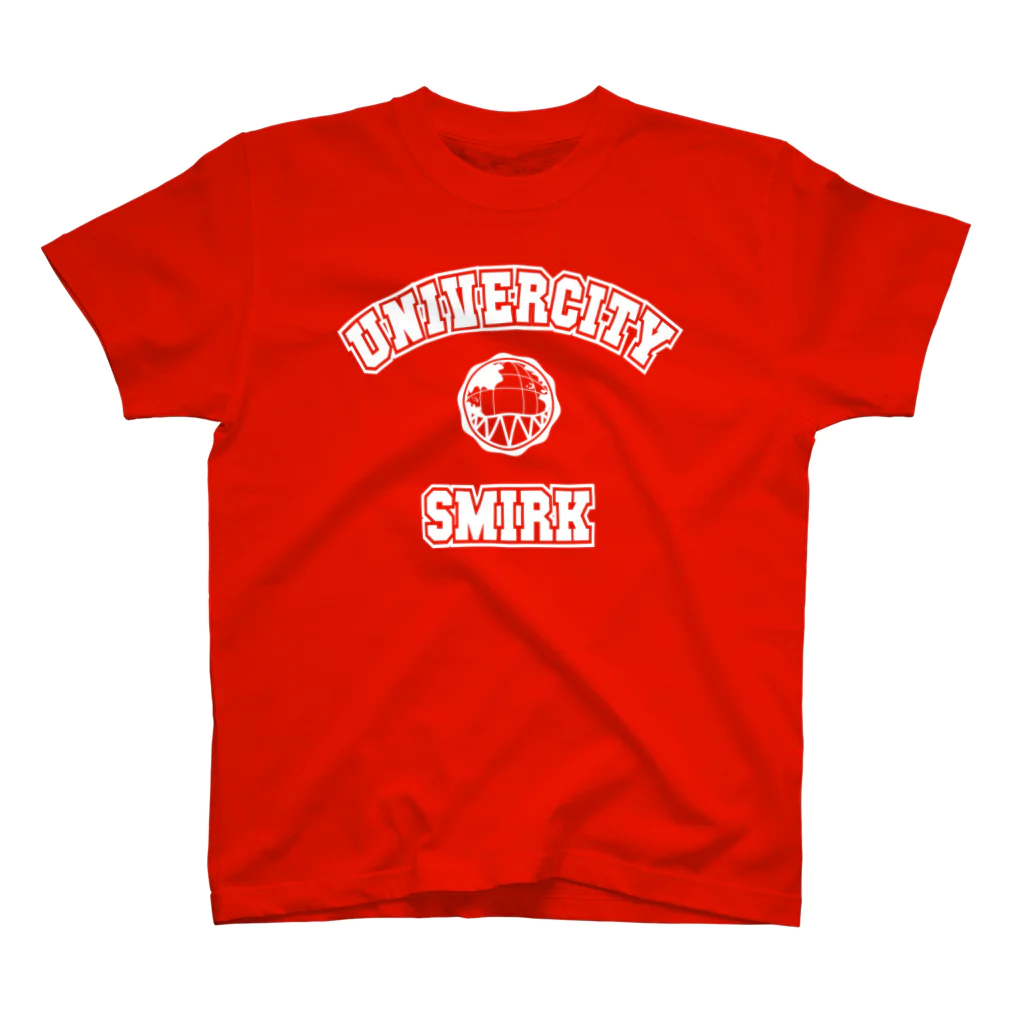 ░▒▓ＳＭＩＲＫＷＯＲＭ▓▒░のSMIRK UNIVERCITY スタンダードTシャツ