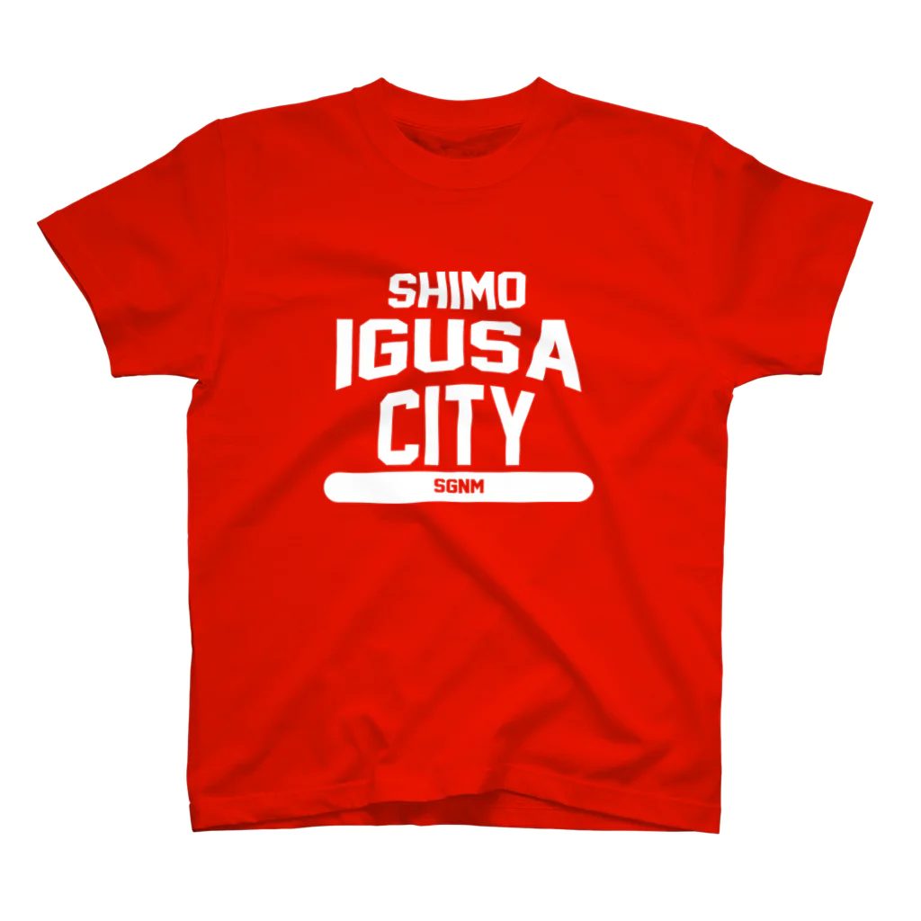 sgnmのSHIMO IGUSA CITY Regular Fit T-Shirt