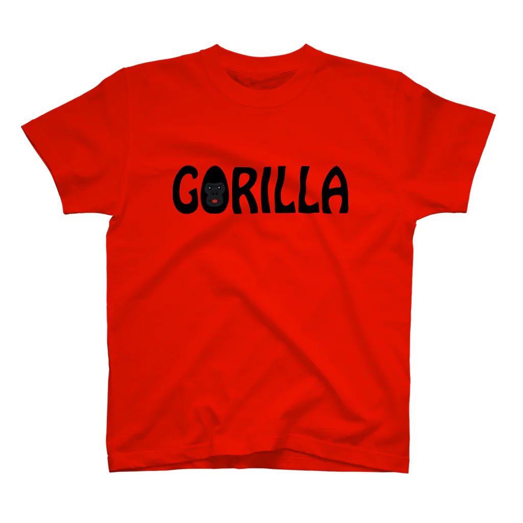 Ａ’ｚｗｏｒｋＳのGORILLA(英字＋１シリーズ) Regular Fit T-Shirt