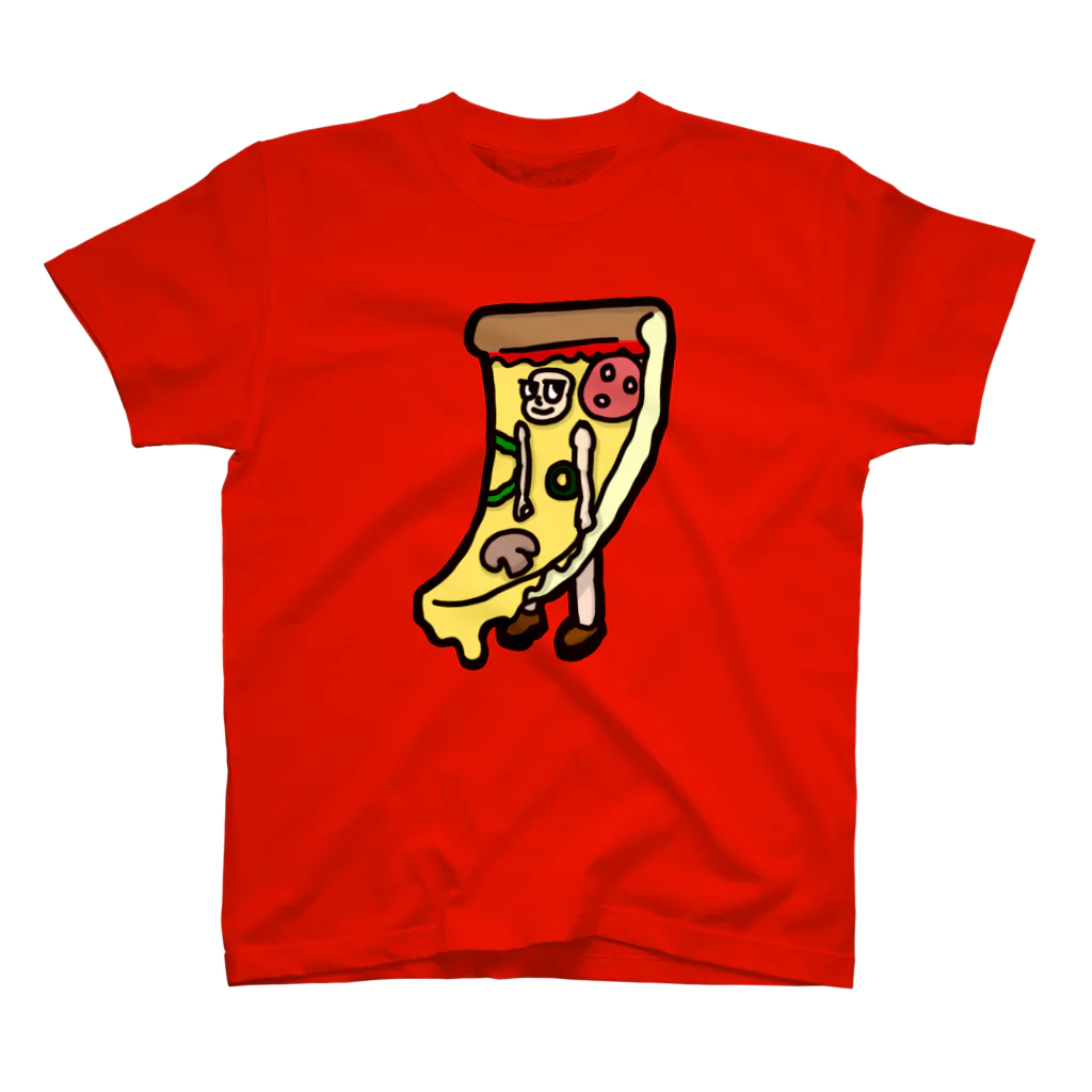 ジンレオナルドのJin who wear pizza. スタンダードTシャツ