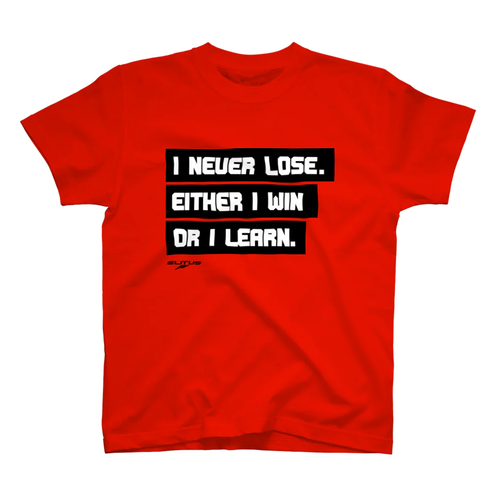 エリータスバスケットボールのI NEVER LOSE スタンダードTシャツ