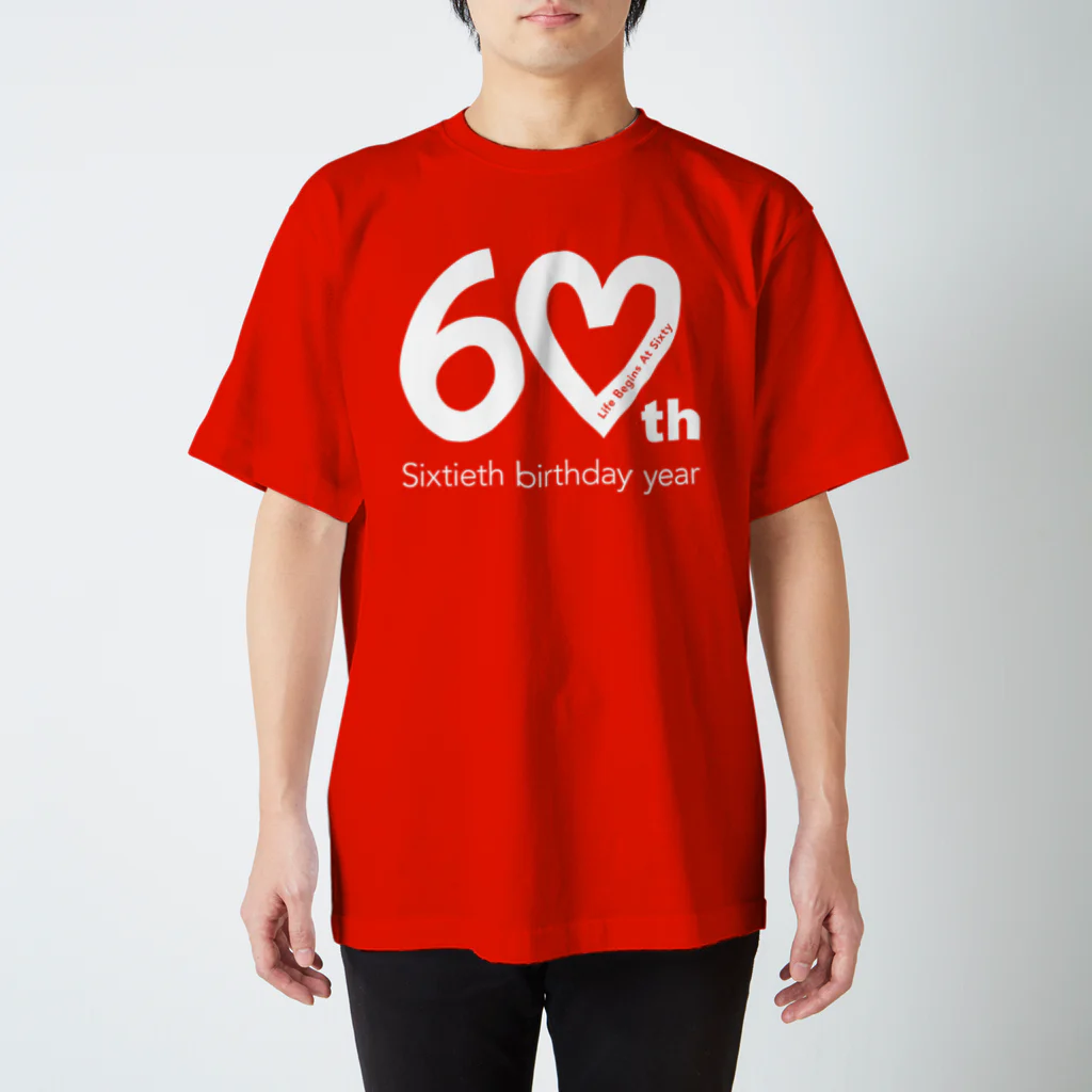 京都市立旭丘中学校昭和50年〜53年の旭丘中学1978年卒還暦Tシャツ白文字 Regular Fit T-Shirt