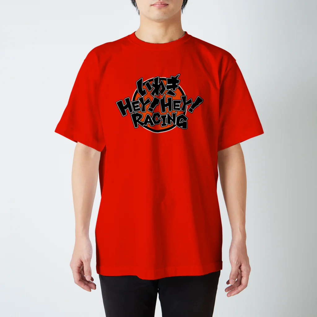 いわきHEY!HEY!RACINGオヒサルストアSUZURI支店のカモメオレンジ スタンダードTシャツ