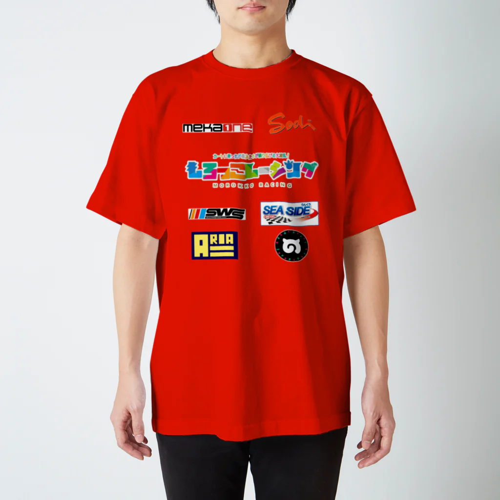 もろっこレーシングのレーシングスーツレプリカ風 スタンダードTシャツ