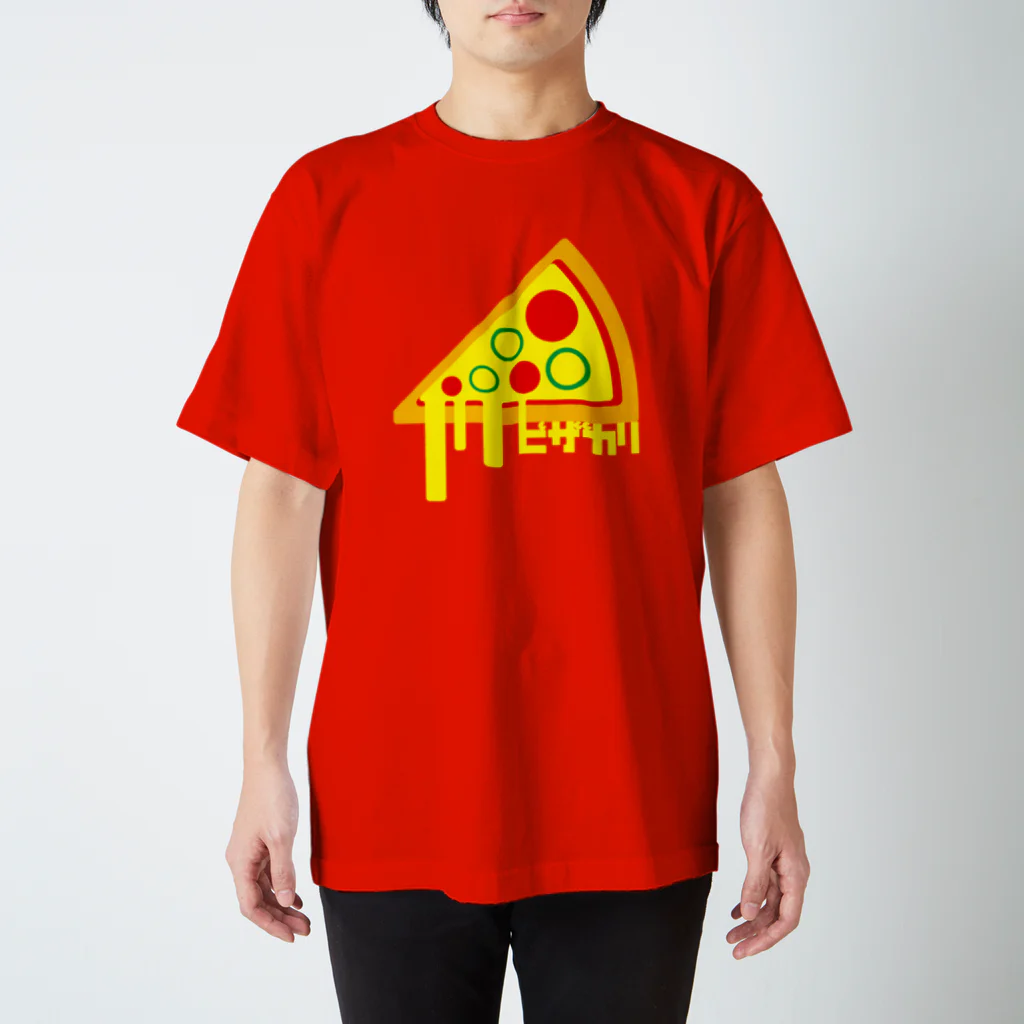 ピザカリ長府店グッズのピザカリ長府店ロゴ Regular Fit T-Shirt