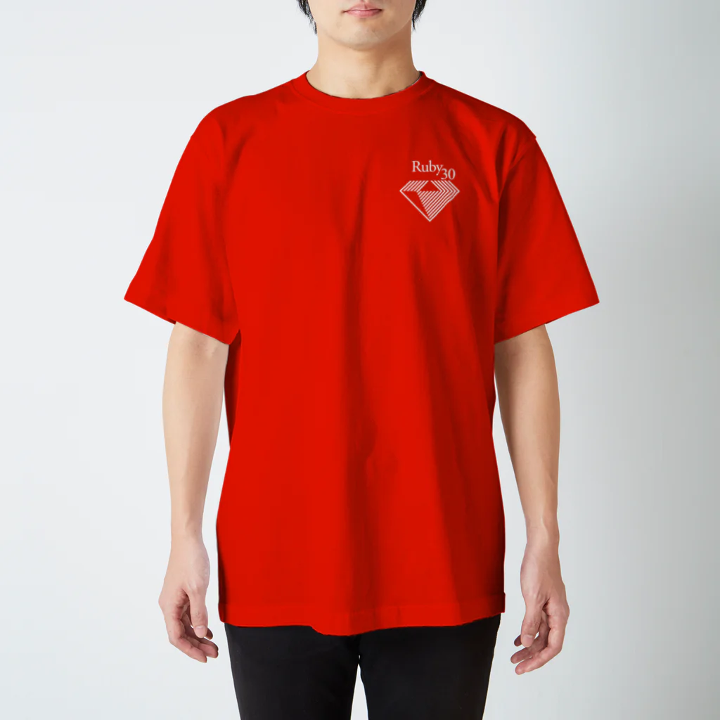 OSS-VisionのRuby30th T-shirts（背中にサイン） Regular Fit T-Shirt