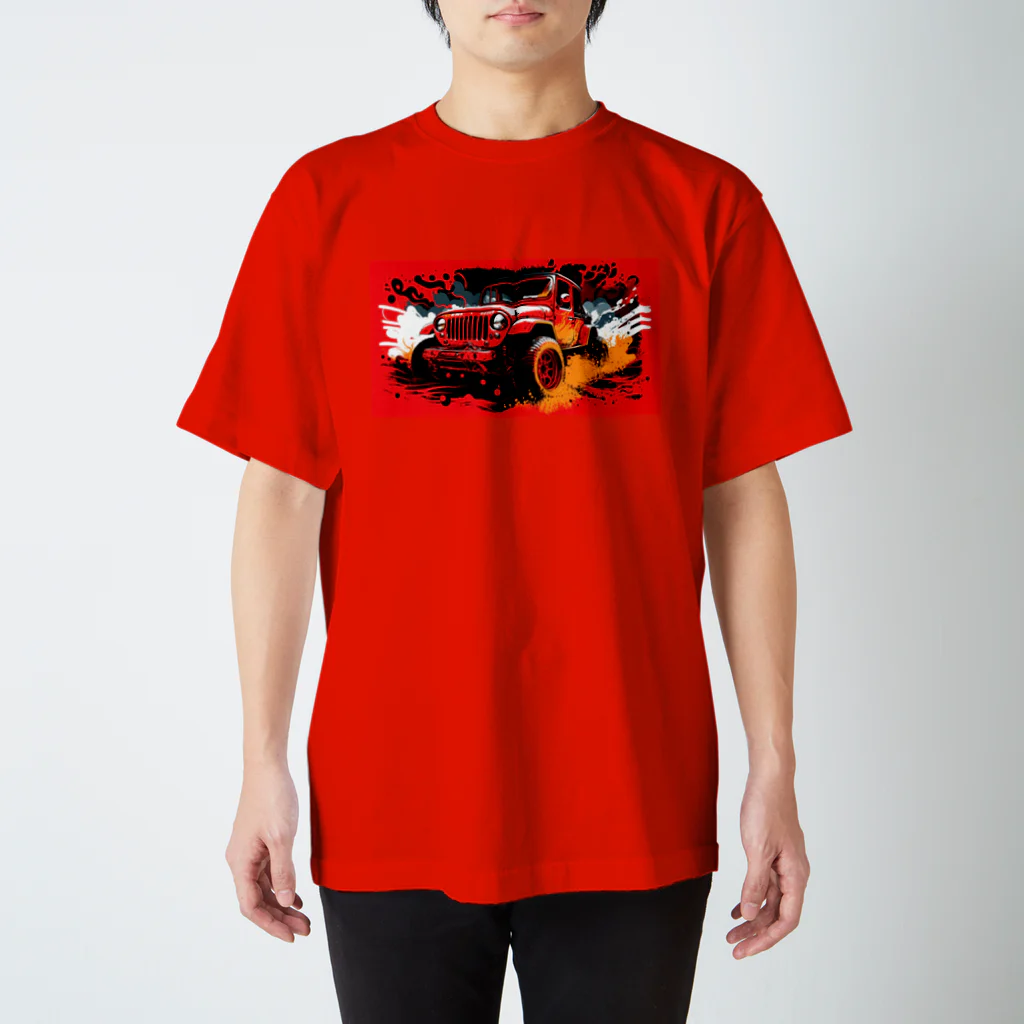 AI車屋のjeep lover #3 スタンダードTシャツ