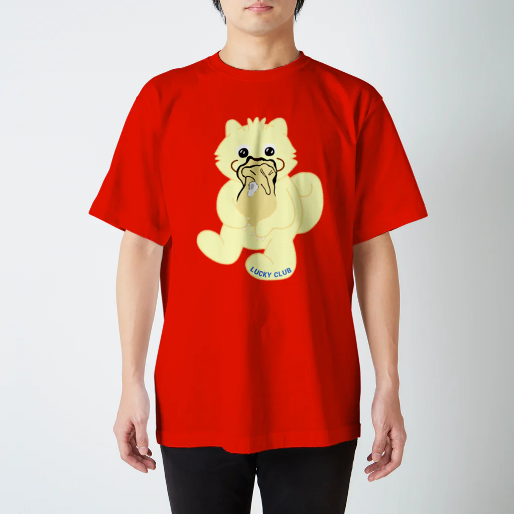 LUCKY CLUBの牡蠣ラッキーちゃん Regular Fit T-Shirt