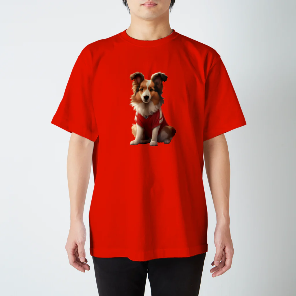 Sheltie Chic Creationsのシェルティ４１ Regular Fit T-Shirt