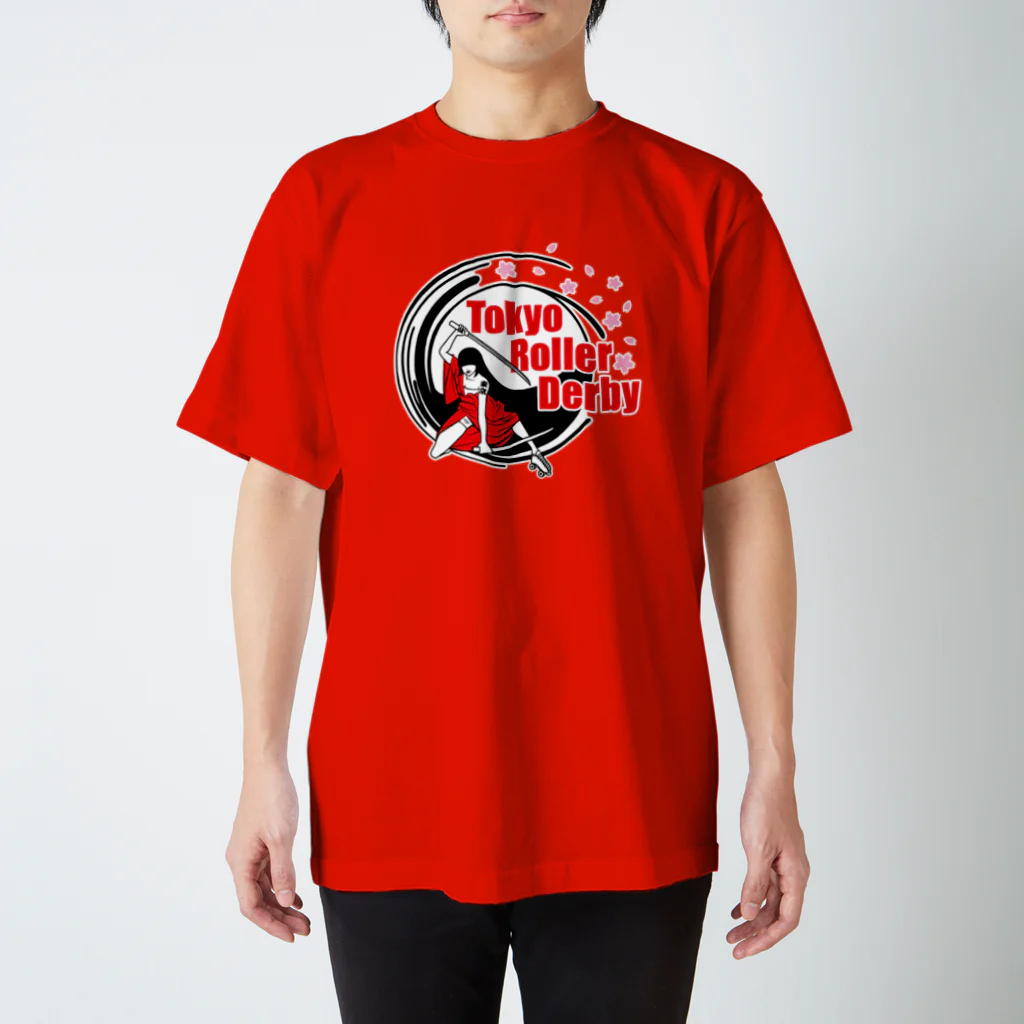 東京ローラーダービーのTRDロゴ Regular Fit T-Shirt