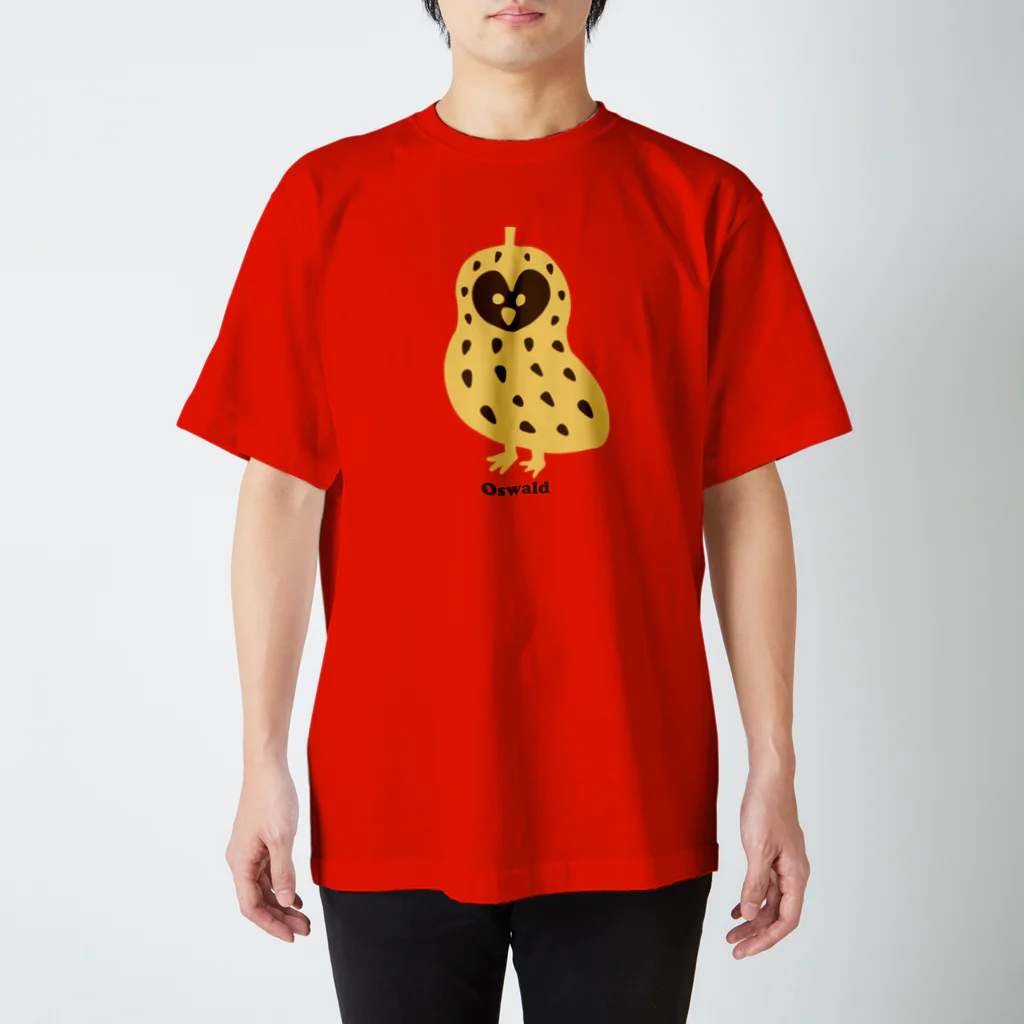 Takechan shopの【THE THREE OWL PEANUTS】Oswald スタンダードTシャツ