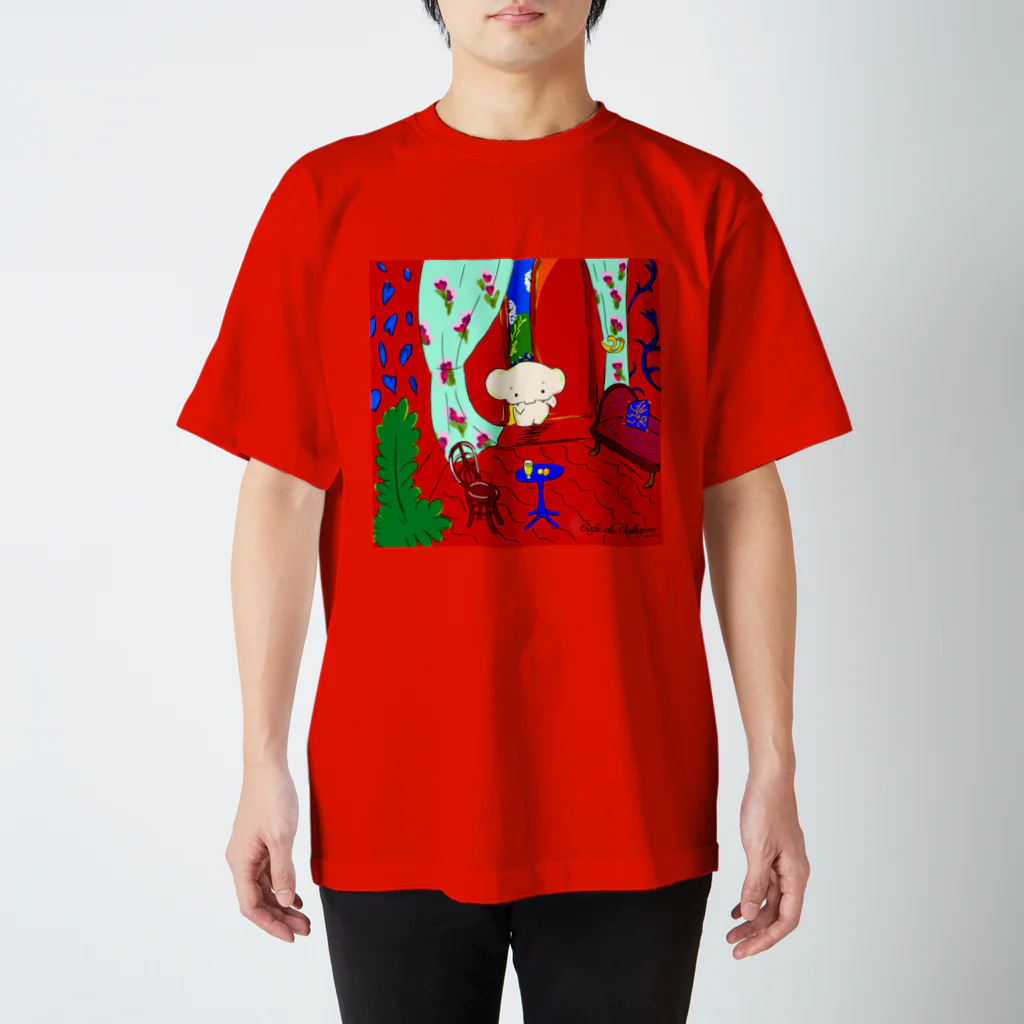 MandTArt　マンドトルテのThe Red Room/Cafe de Calkyon スタンダードTシャツ