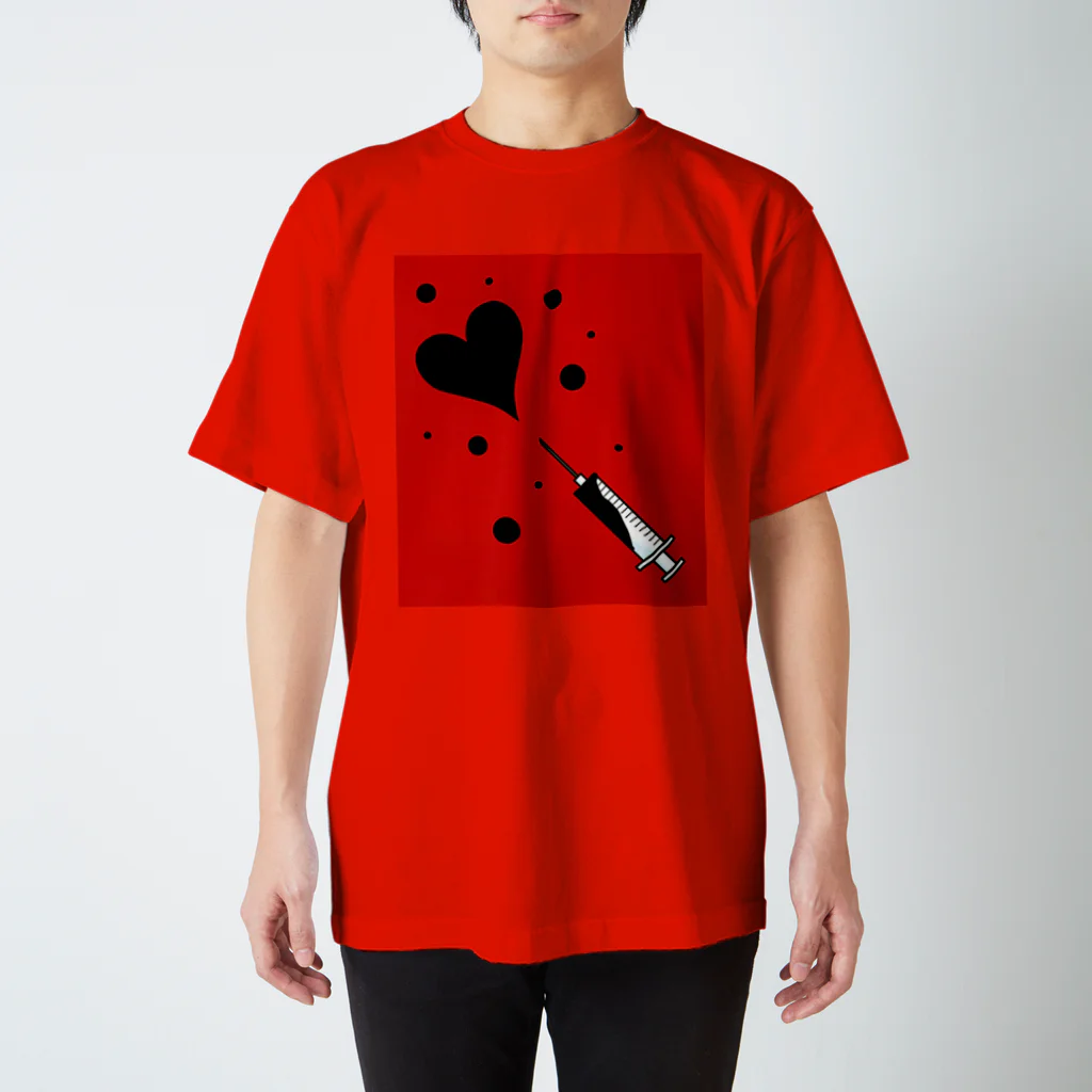 meMEmeの注射器から愛 スタンダードTシャツ