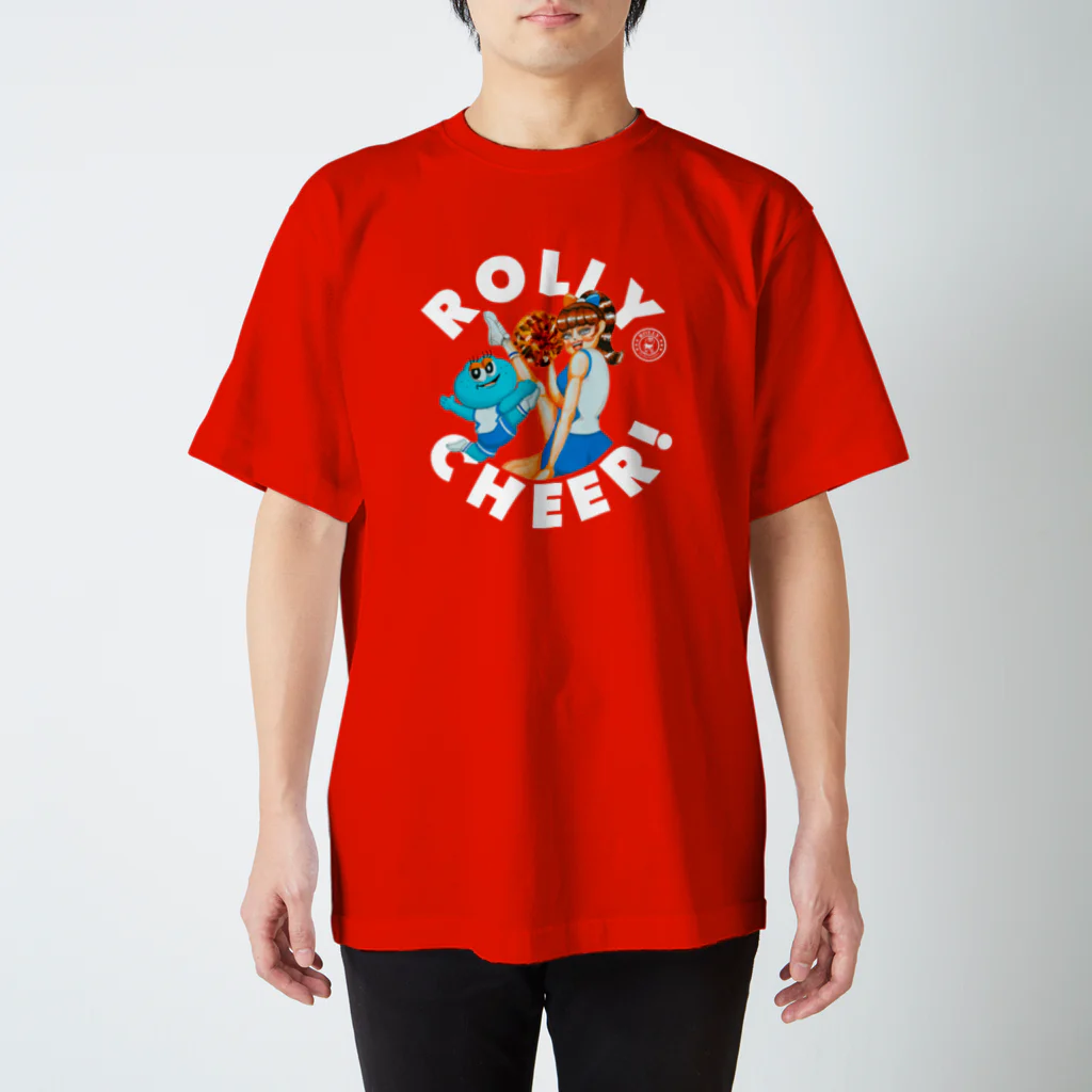 Rolly’s T-shirtsのRolly is a cheerleader! スタンダードTシャツ